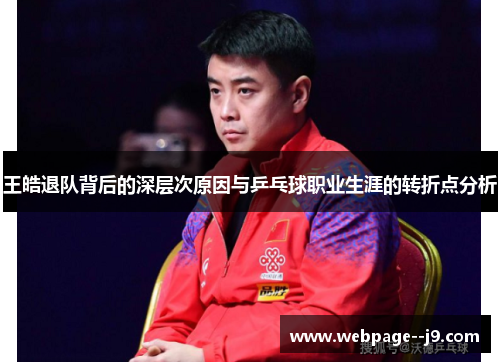 王皓退队背后的深层次原因与乒乓球职业生涯的转折点分析 王皓退队背后的深层次原因与乒乓球职业生涯的转折点分析